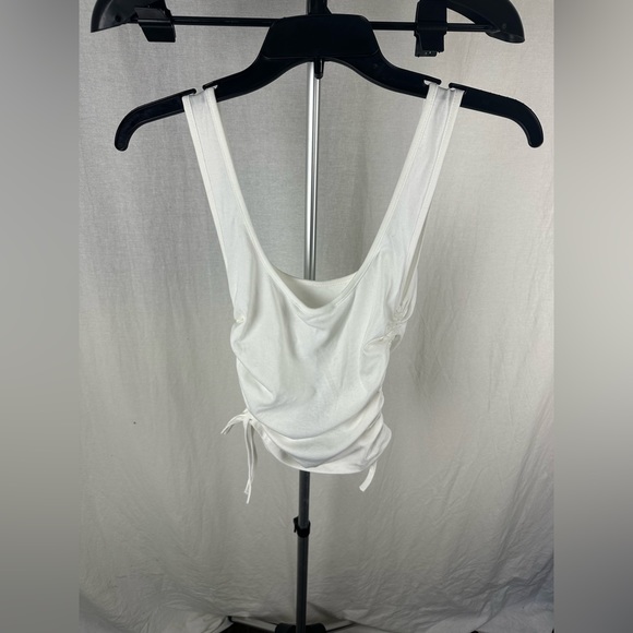 4th & Reckless Cream Lindsay Ruched Tank Size XS (6) NWT - Picture 11 of 12
